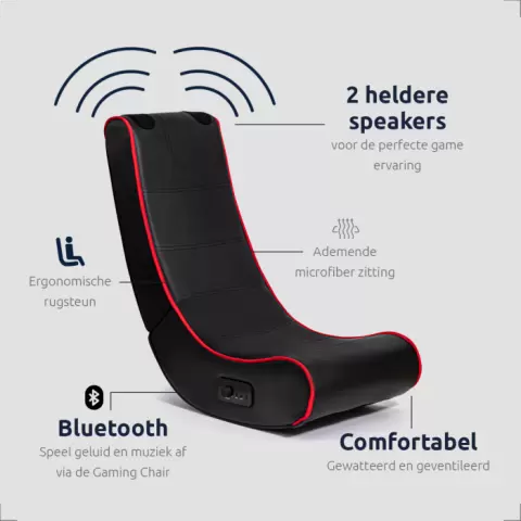 hack Meerdere bonen BluMill Multifunctional Gaming Chair incl. Bluetooth