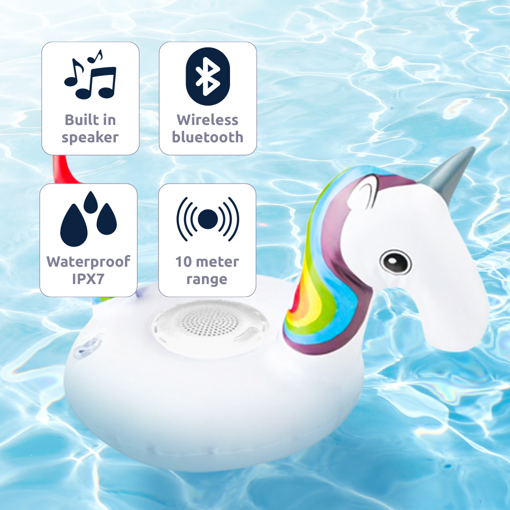 BluMill Opblaasbare Speaker - Unicorn