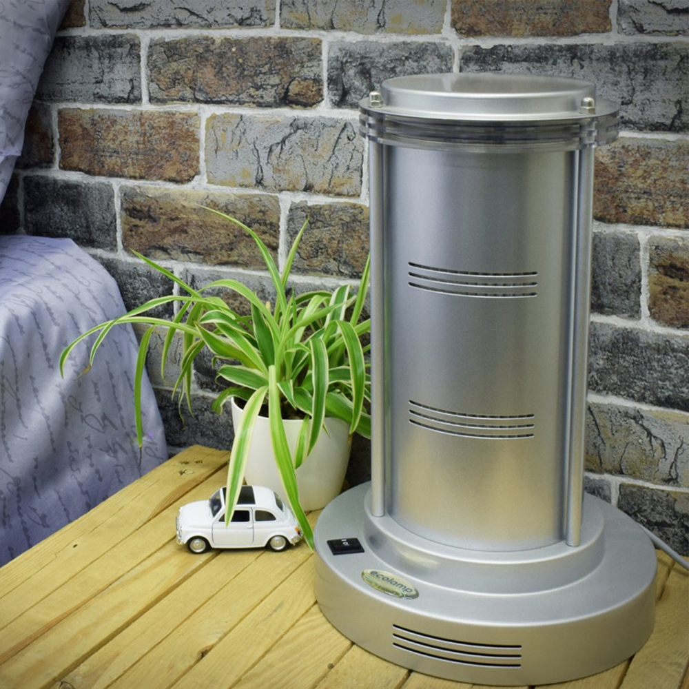 Ecolamp, Luchtreiniger voor schone en gezonde lucht in huis, met UV-C lamp.